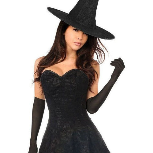 Lavish 3 PC Sultry Witch Corset Dress Costume
