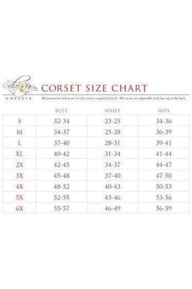 Lavish 4 PC Angel of Darkness Corset Costume - Daisy Corsets