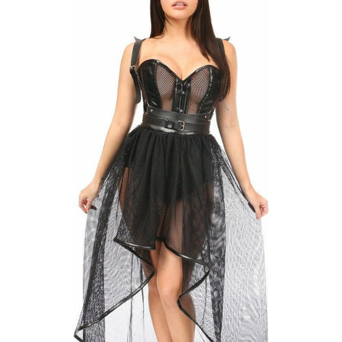 Lavish 4 PC Gothic Angel Costume