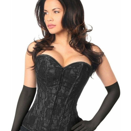 Lavish 4 PC Lace Bunny Corset Costume
