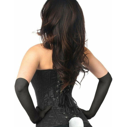 Lavish 4 PC Lace Bunny Corset Costume