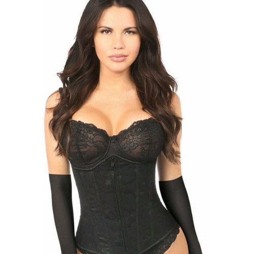 Lavish 4 PC Lace Cincher Bunny Corset Costume