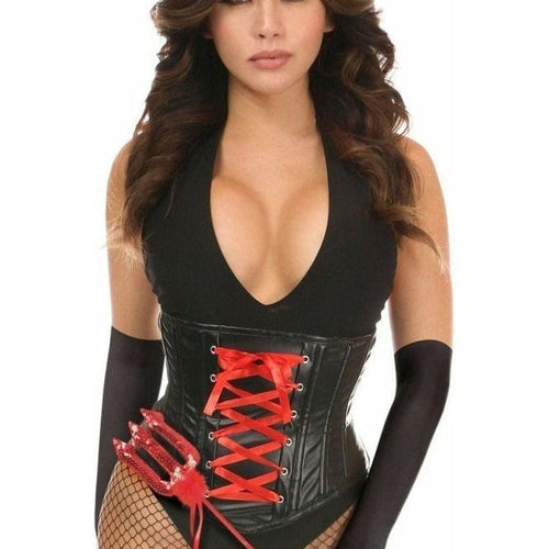 Lavish 4 PC Sexy Devil Corset Costume