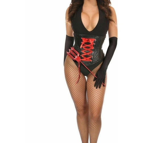 Lavish 4 PC Sexy Devil Corset Costume