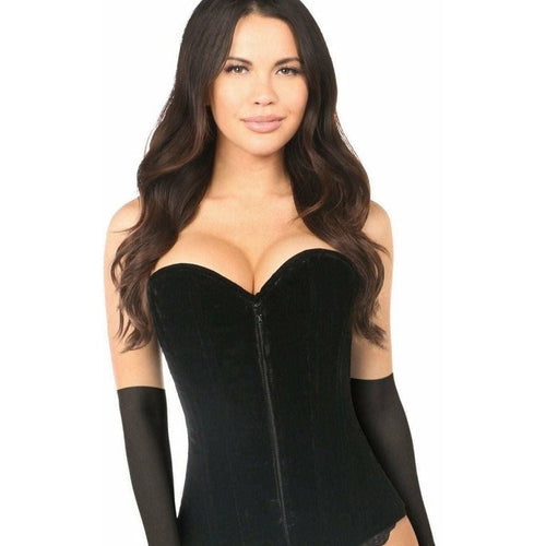 Lavish 4 PC Velvet Bunny Corset Costume