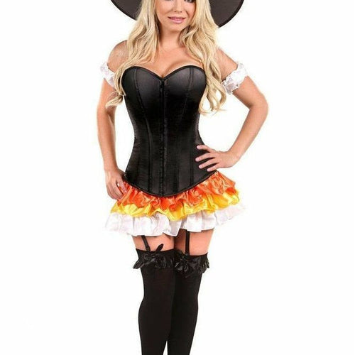 Lavish 4 PC Witch Corset Costume