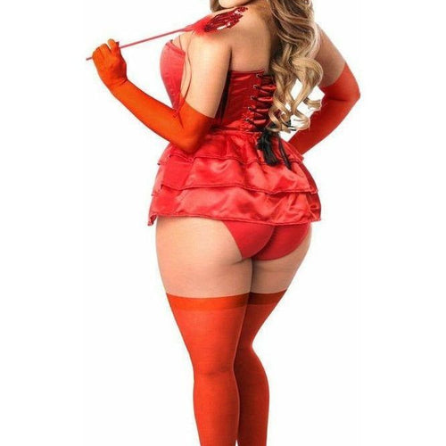 Lavish 5 PC Devilicious Corset Costume
