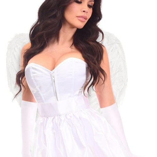 Lavish 5 PC Sweet Angel Corset Costume