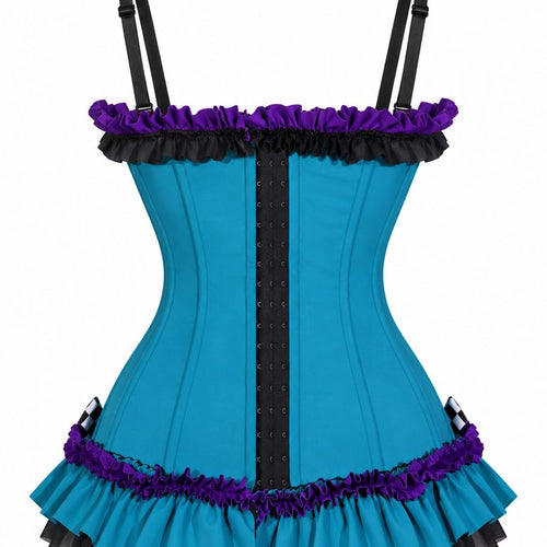 Lavish Mad Tea Party Lycra Corset