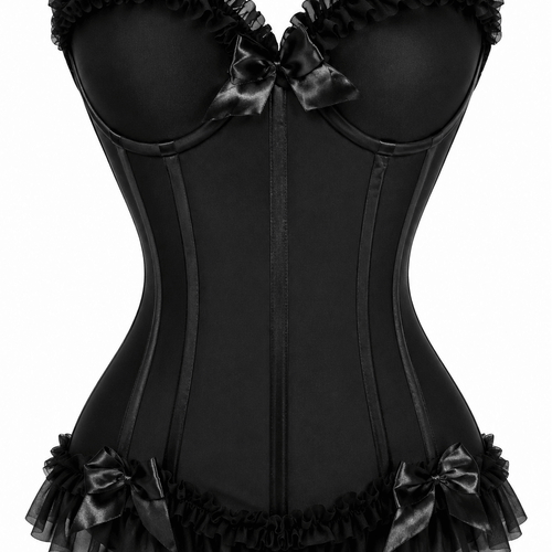 Lavish Midnight Bunny Lycra Corset