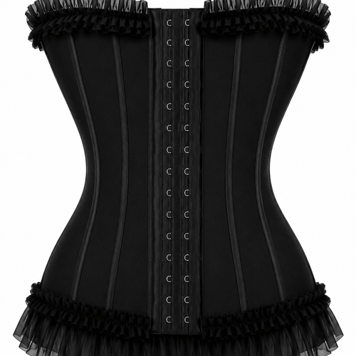 Lavish Midnight Bunny Lycra Corset