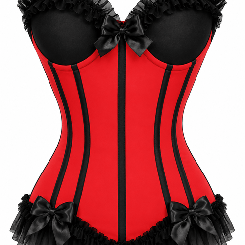 Lavish Midnight Riding Hood Corset