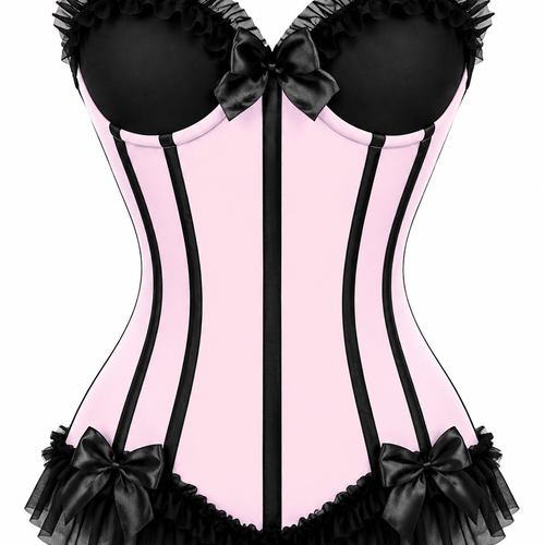 Lavish Pretty in Pink Witch Corset