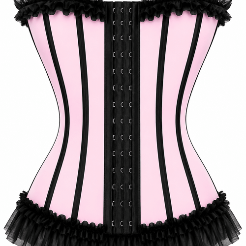 Lavish Pretty in Pink Witch Corset