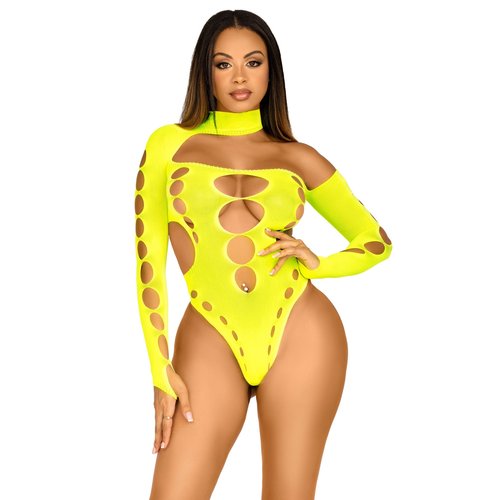 Lead The Way Asymmetrical Bodysuit - 89310     00122