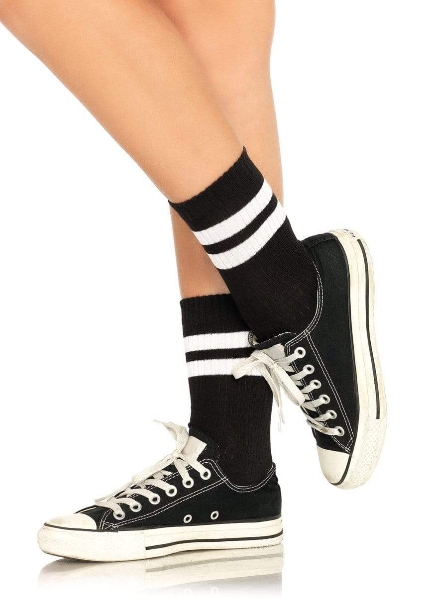 Corrie Athletic Striped Ankle Socks - 3038      00722
