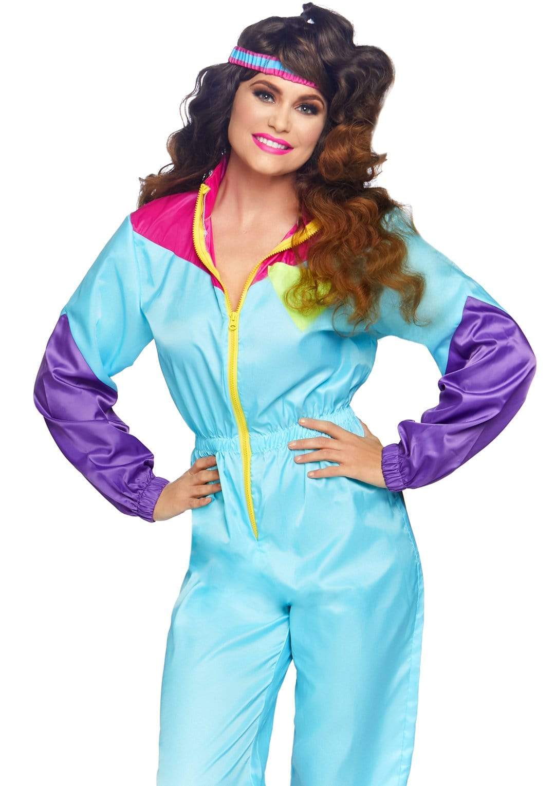 Awesome 80s Track Suit Costume - 86813     10105