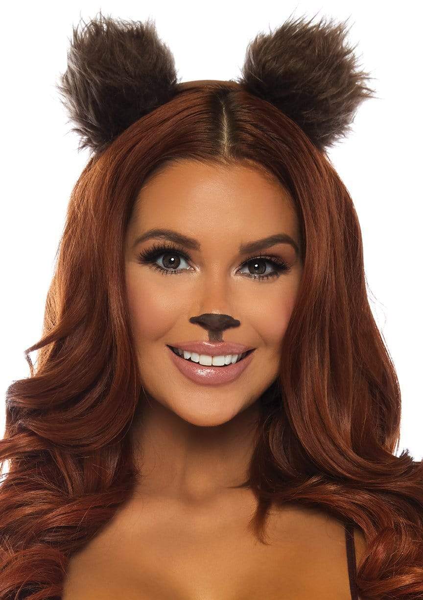 Bear Ear Animal Costume Headband - A2841     07722