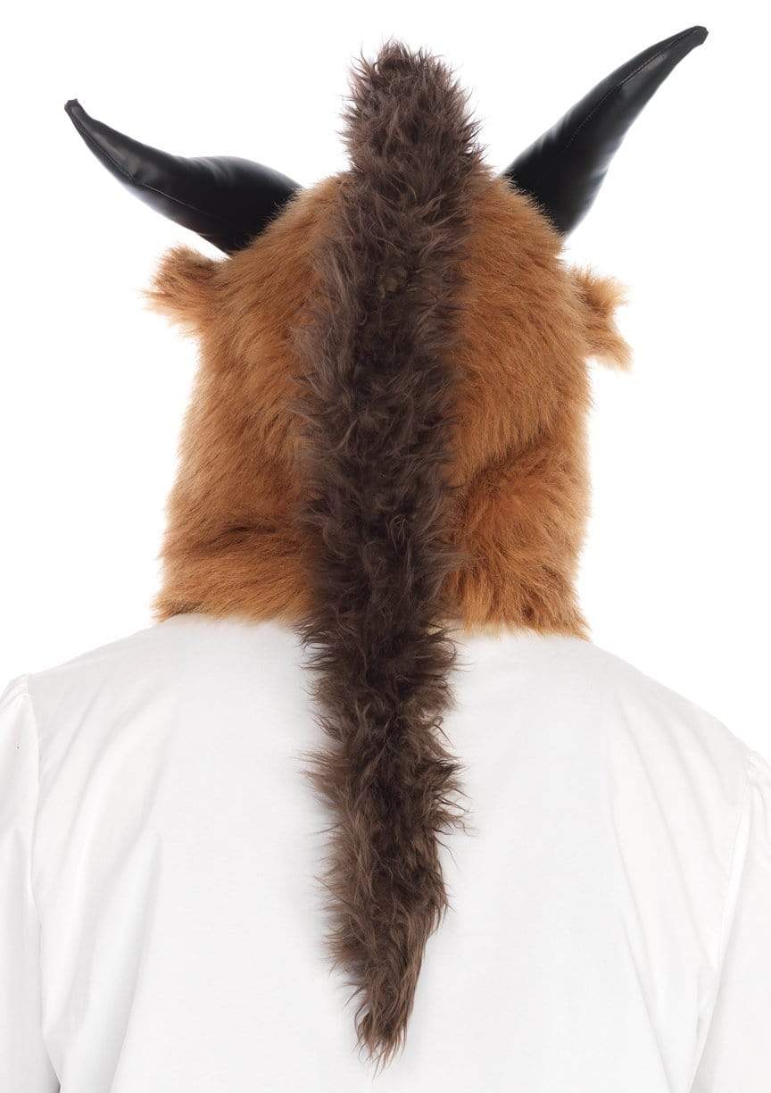 Men's Brutal Beast Hood Mask With Horns - A1522     07722