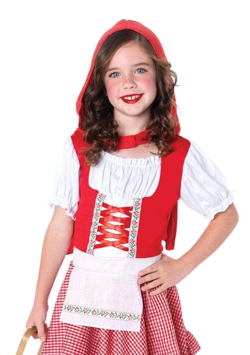 Girl's Lil' Miss Red Riding Hood Costume - C48120    09625