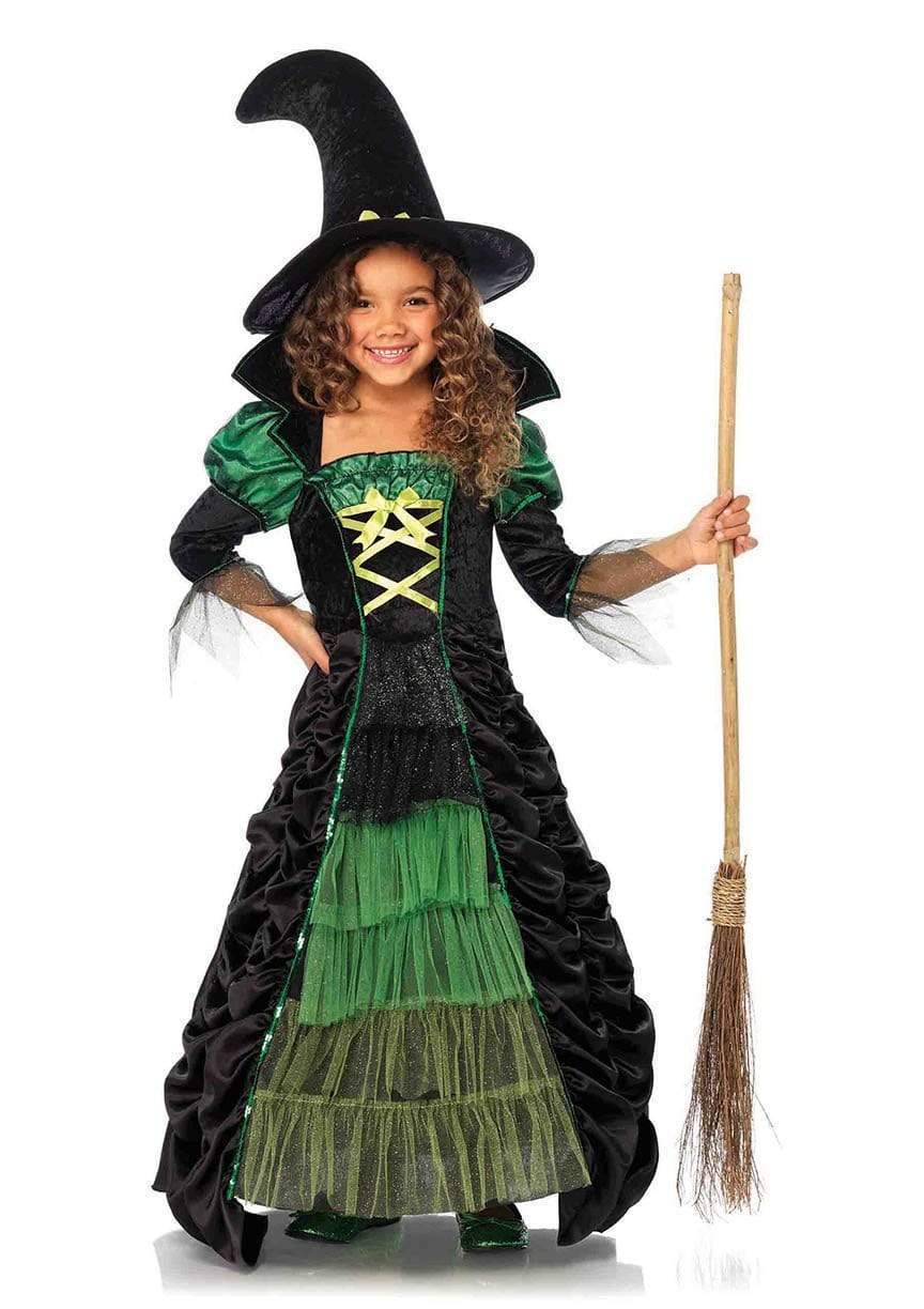 Girl's Storybook Witch Costume - C49089    09101