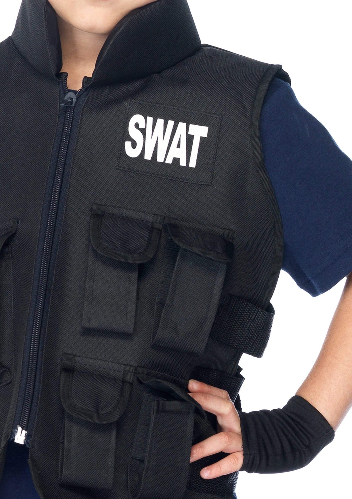 Boy's SWAT Commander Costume - C46111    00101