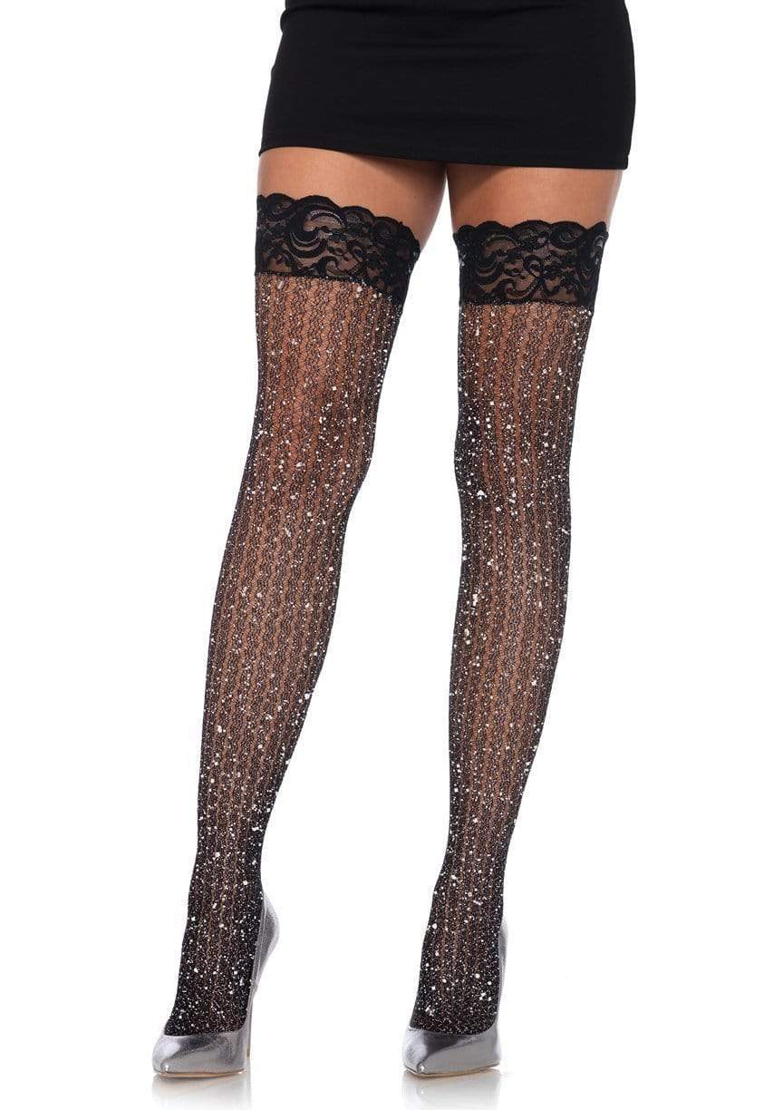 Ash Cable Net Thigh Highs - 9322      00122