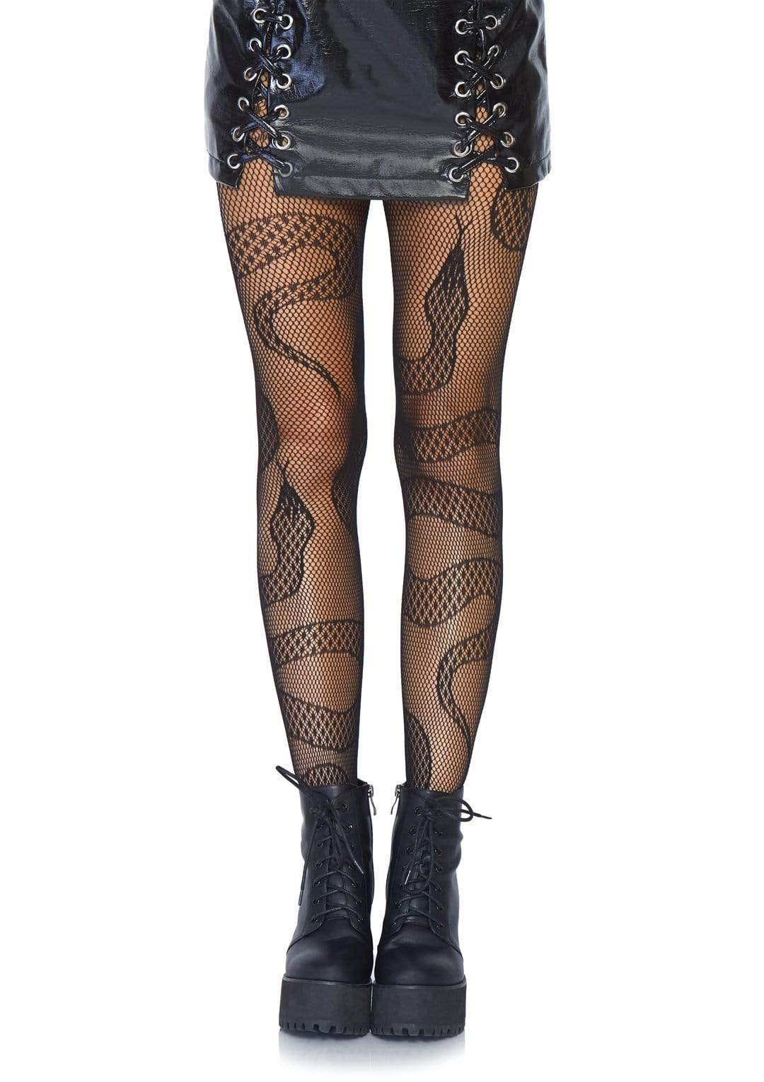 Snake Net Tights - 8143      00122