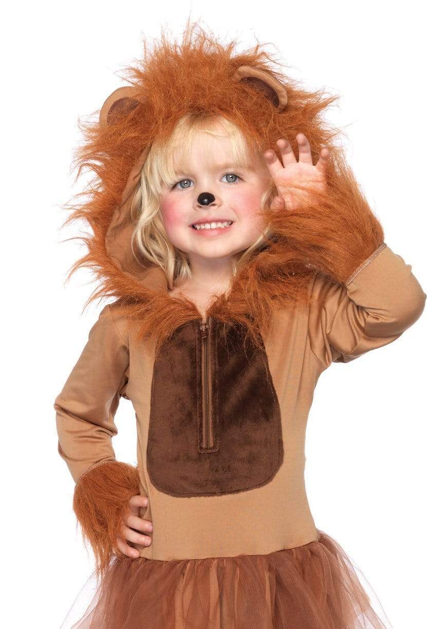 Girl's Cuddly Lion Costume - C48209    07725