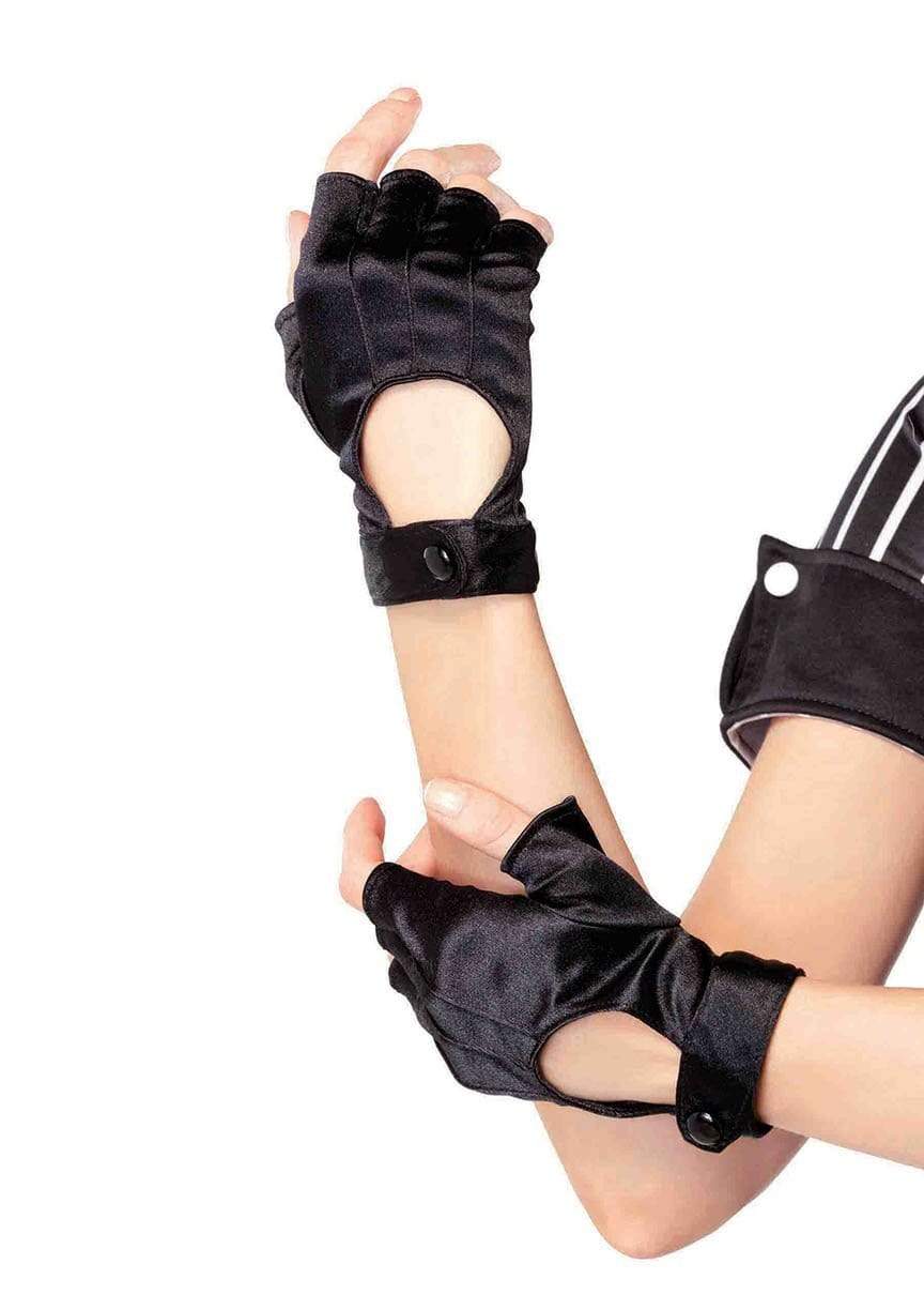 Fingerless Motorcycle Gloves with Velcro Strap - A1039     00122