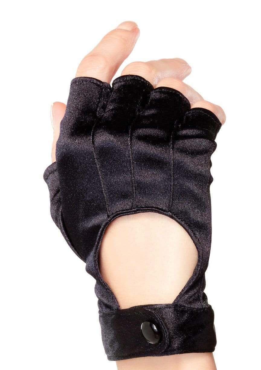 Fingerless Motorcycle Gloves with Velcro Strap - A1039     00122