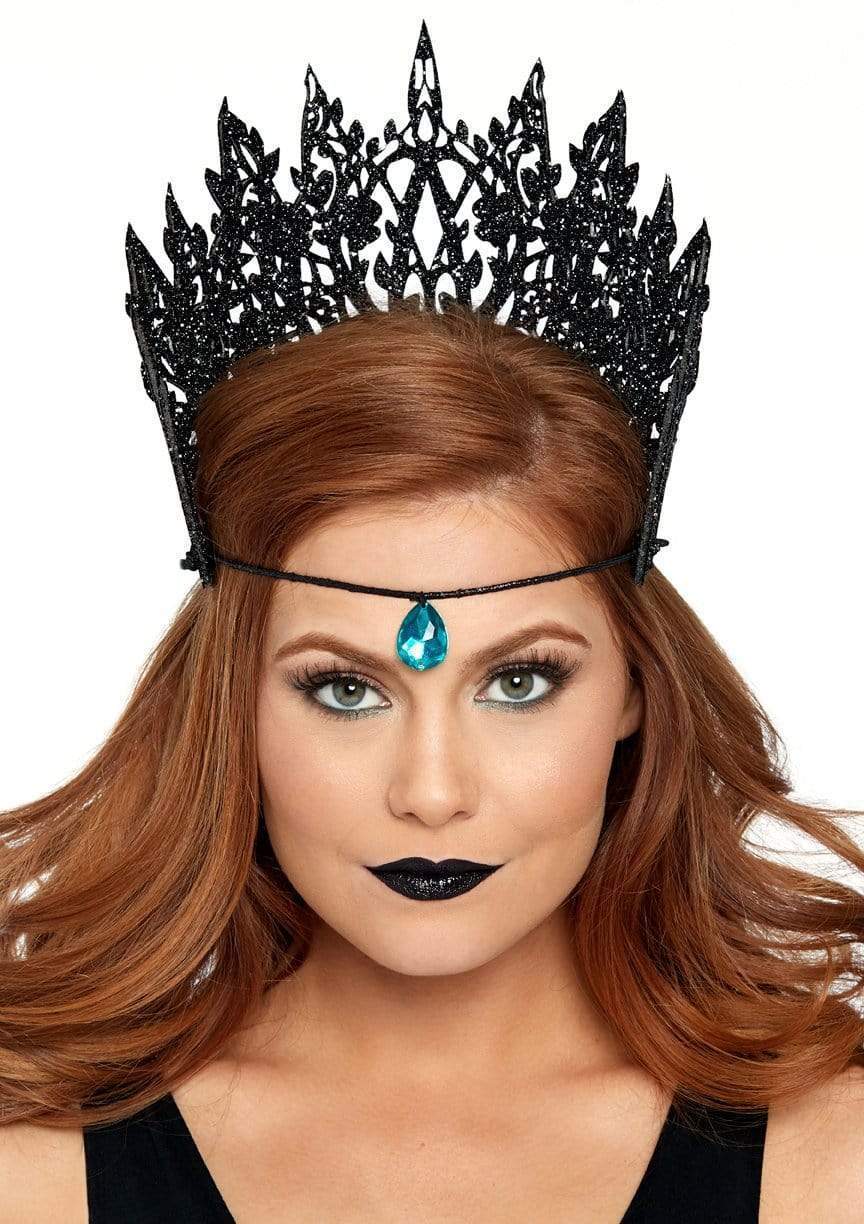 Glitter Die Cut Royal Crown With Jewel Accent - A2844     00122