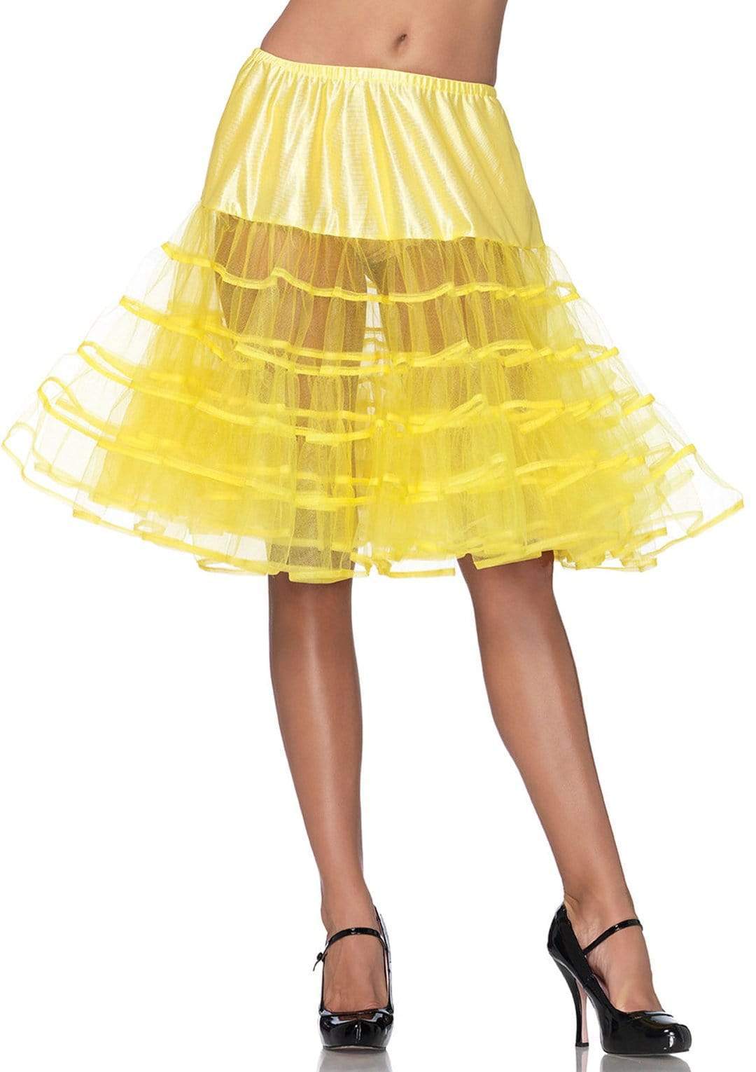 Knee Length Layered Petticoat Costume Skirt - 83043     00222