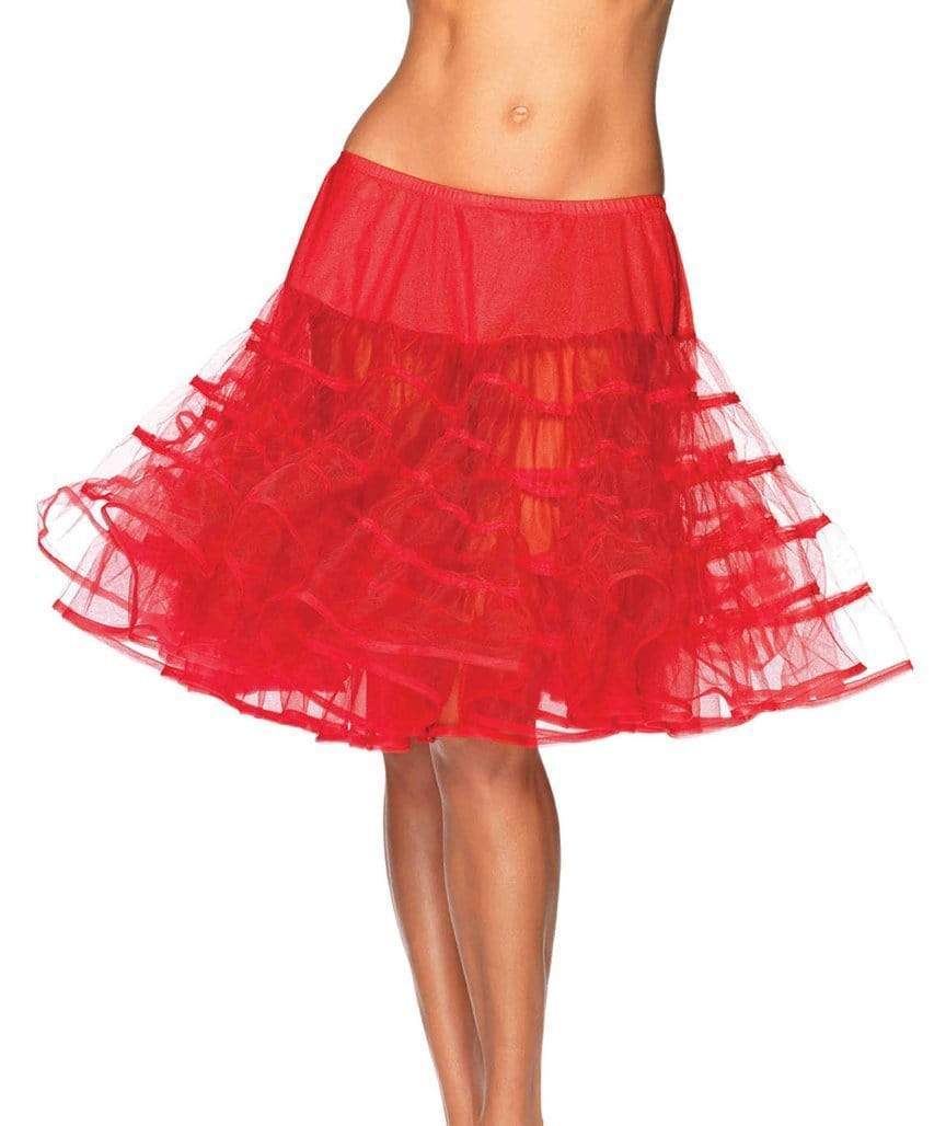 Knee Length Layered Petticoat Costume Skirt - 83043     00222