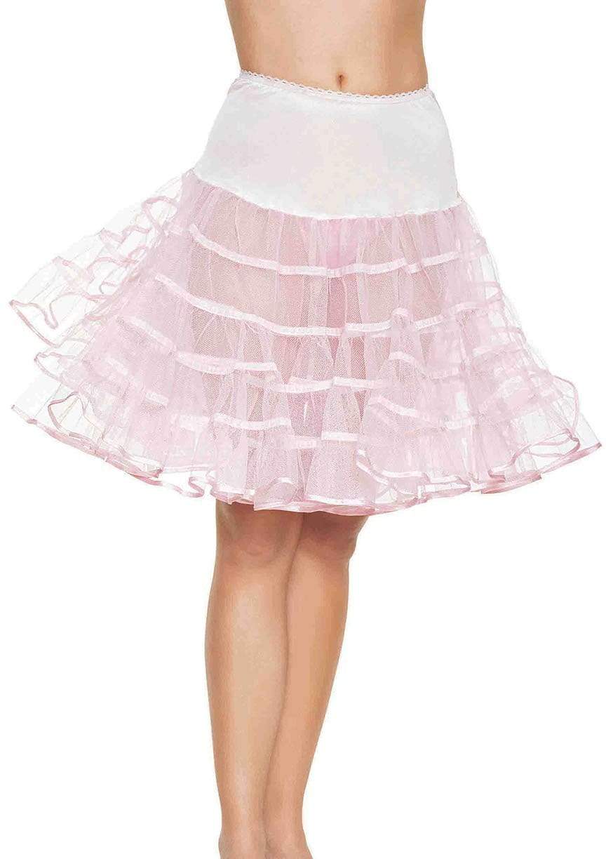 Knee Length Layered Petticoat Costume Skirt - 83043     00222