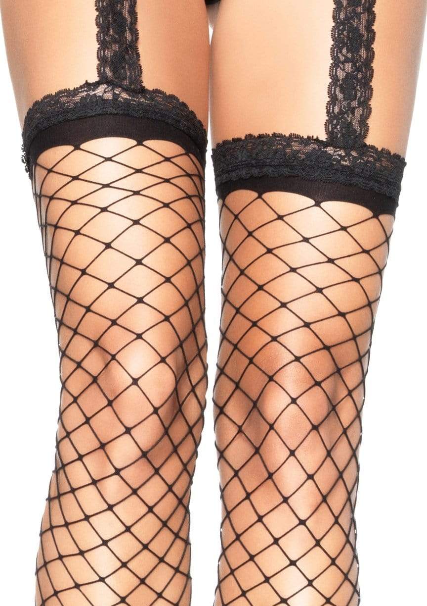 Naomi Net Garter Belt Stocking - 1769      00122