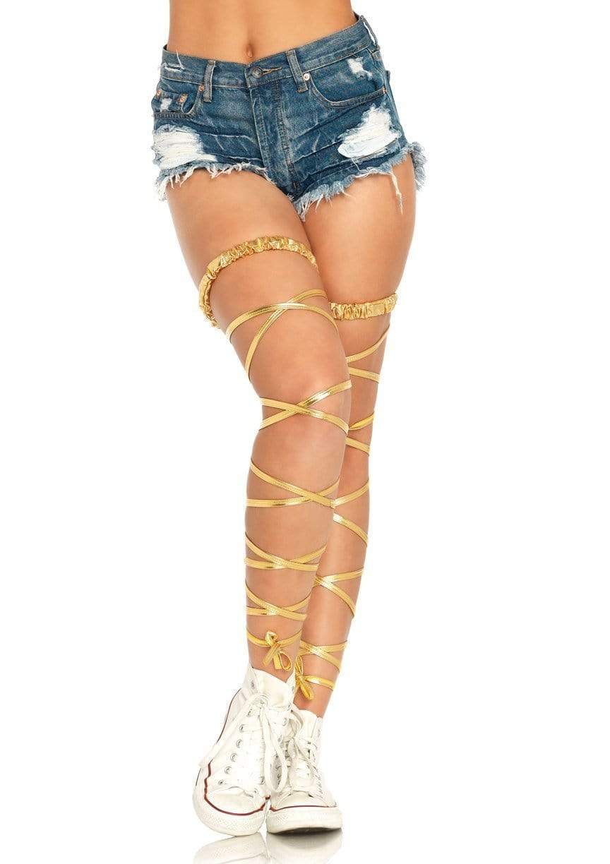 Sara Lamé Garter Leg Wraps - 1938      02622