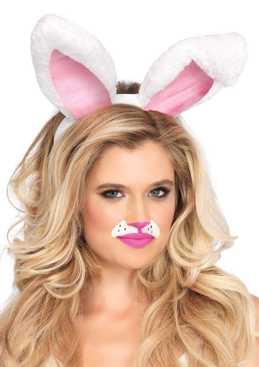 Plush Bunny Rabbit Ears Headband - A2811     00222