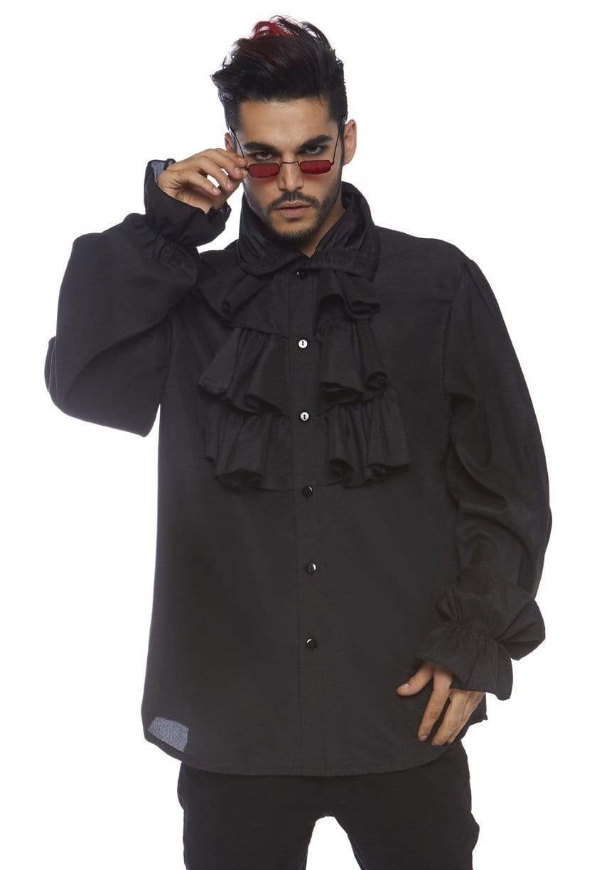 Men's Ruffle Front Costume Shirt - SK86688   00201