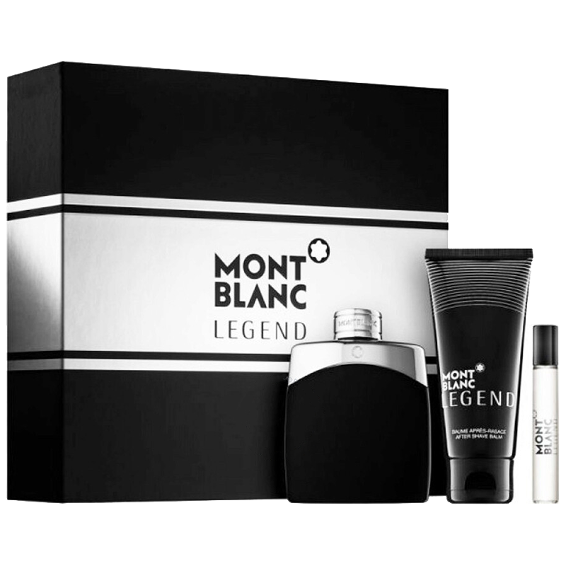 MONT BLANC LEGEND 3 PC SET MEN'S GIFT SET, EDT