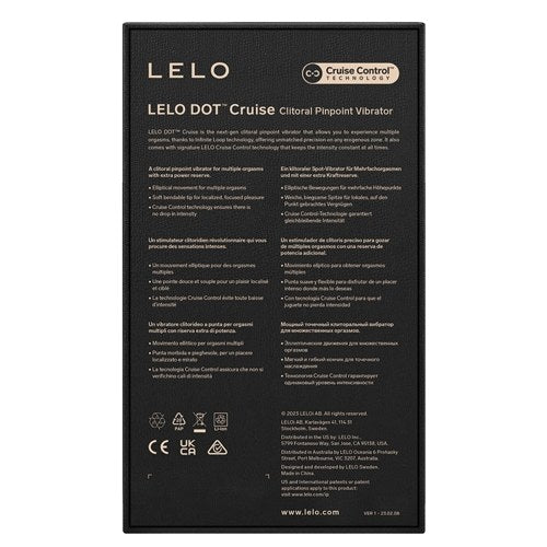 Lelo Dot Cruise-Lemon Sorbet