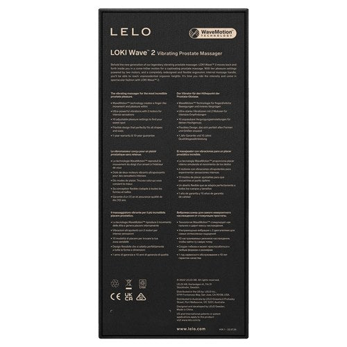 Lelo Loki Wave 2-Black