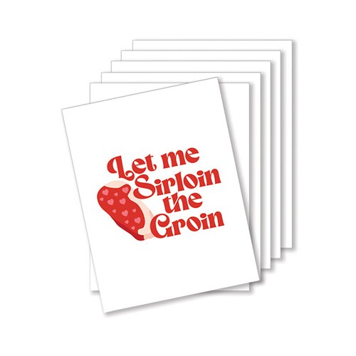 Let Me Sirloin The Groin Naughty Greeti
