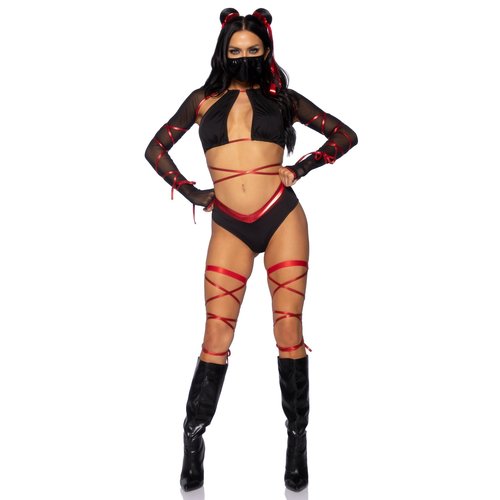 Lethal Ninja Costume - 87104     01125