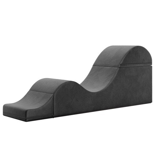 Liberator Aria Chaise-Black [Drop Ship Item]
