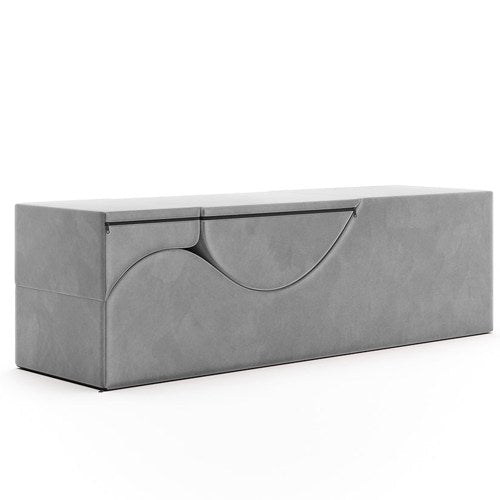 Liberator Aria Chaise-Grey [Drop Ship Item]