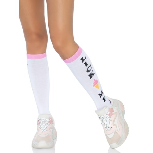 Lick Me Knee Socks - 5620      10122