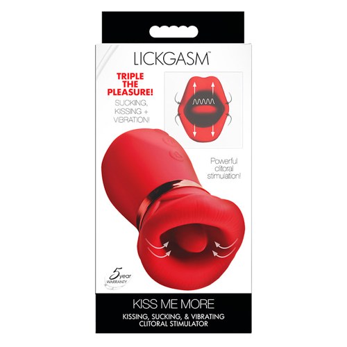 Lickgasm Kiss Me More Vibrating Clitoral Stimulator