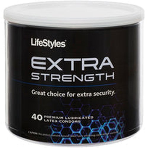 LIFESTYLES EXTRA STRENGTH 40PC BOWL - R0170