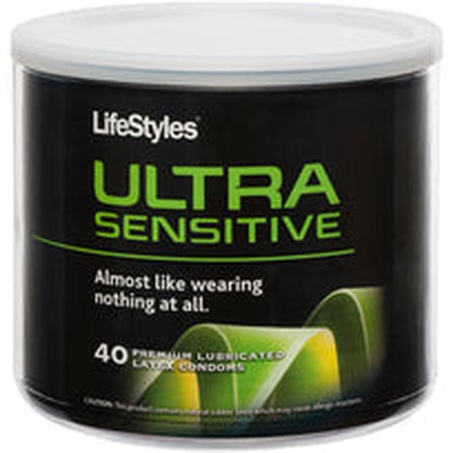 LIFESTYLES ULTRA SENSITIVE 40PC BOWL - R0255